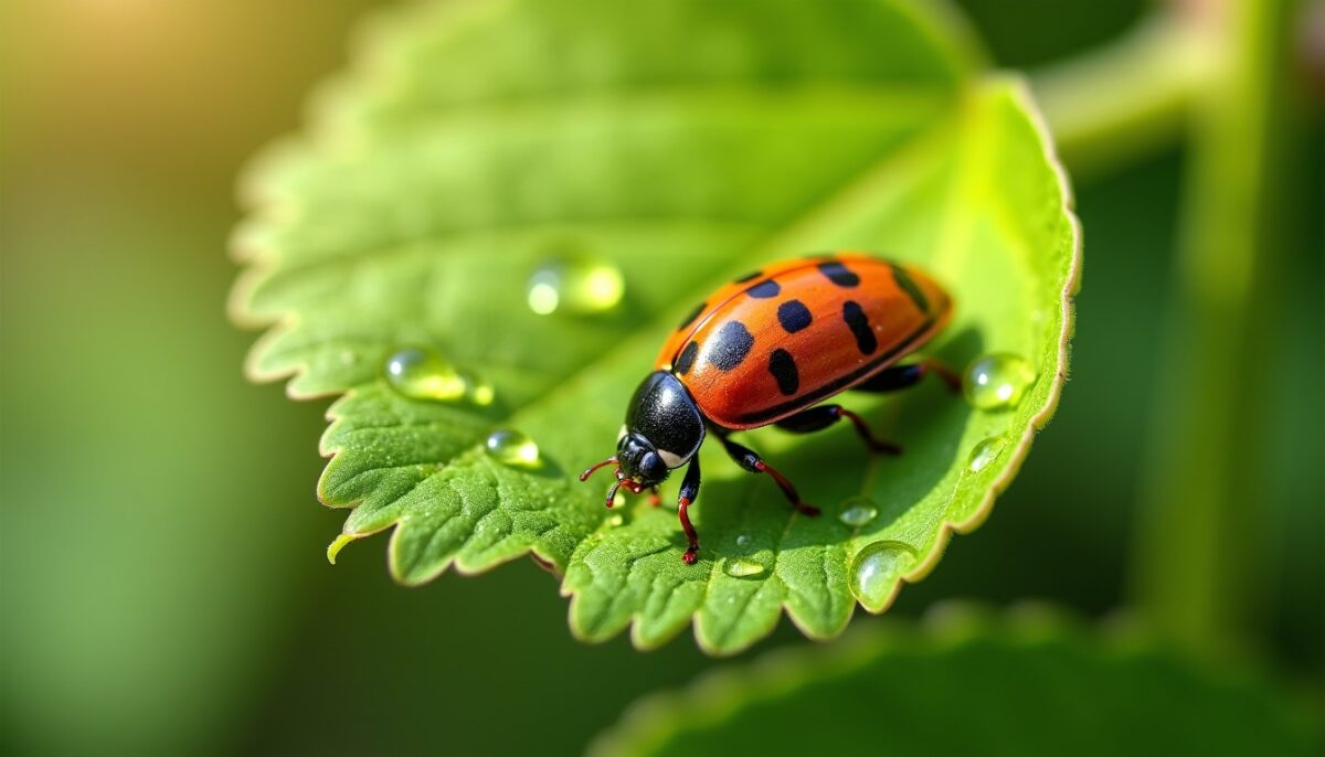 Larve de coccinelle : comment la reconnaître, comprendre son développement et son importance au jardin Larve de coccinelle : comment la reconnaître, comprendre son développement et son importance au jardin