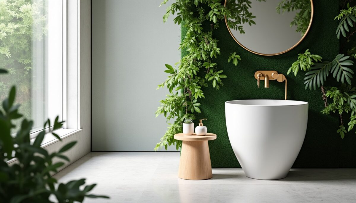 Toilettes Élégantes et Éco-Responsables : 30 Inspirations Déco Raffinées