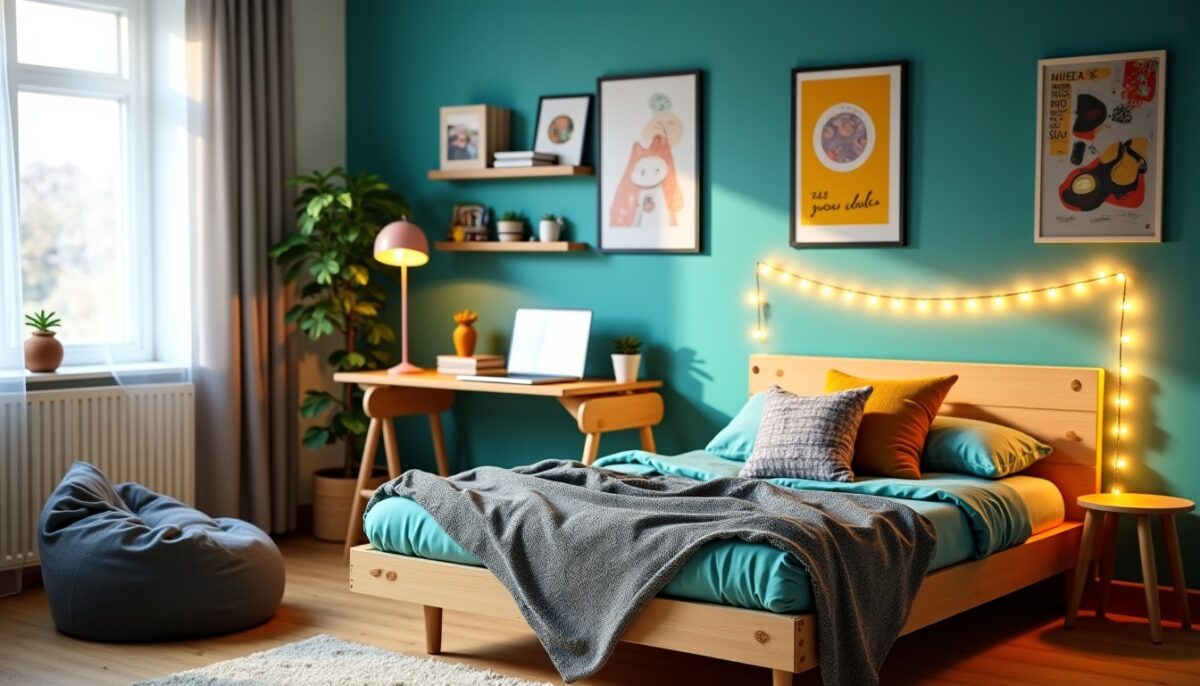 Chambre d'ado stylée : astuces et idées pour un coin tendance et personnalisé